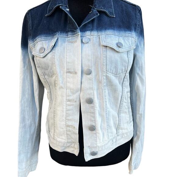 GAP 1969 women’s XS DENIM JACKET, TWO SHADES OF BLUE - Picture 2 of 8